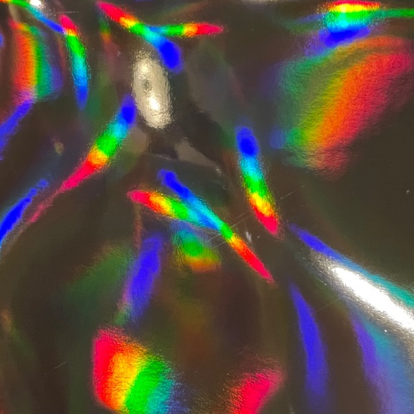 Christian Louboutin Loubi Krypton Glitter Clutch Bag - Picture 7 of 9